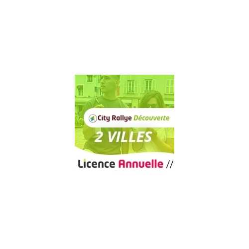 Licence Annuelle CRDV 2 Villes