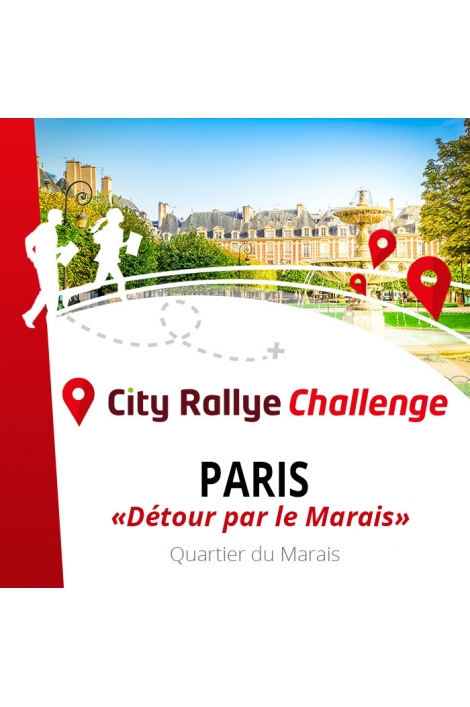City Rallye Challenge  - Paris - "Détour dans le Marais"