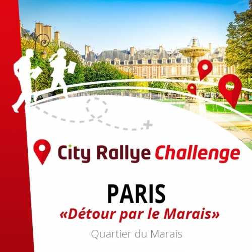 City Rallye Challenge  - Paris - "Détour dans le Marais"
