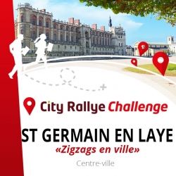 City Rallye Challenge - Saint Germain en Laye activité EVG EVJF Anniversaire séminaire entreprise team building
