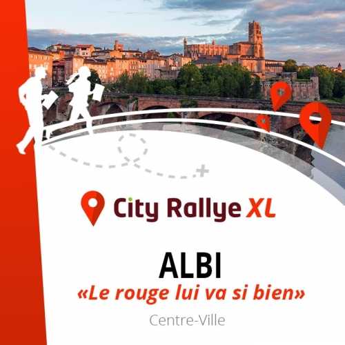 City Rallye XL - Albi - "Le rouge lui va si bien"