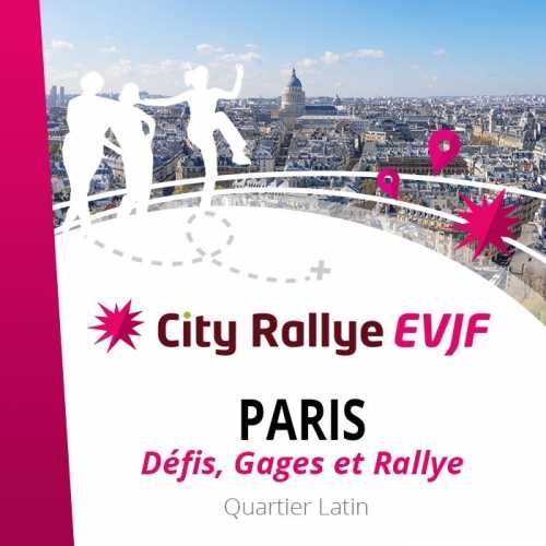 City Rallye EVJF - Paris - Quartier Latin