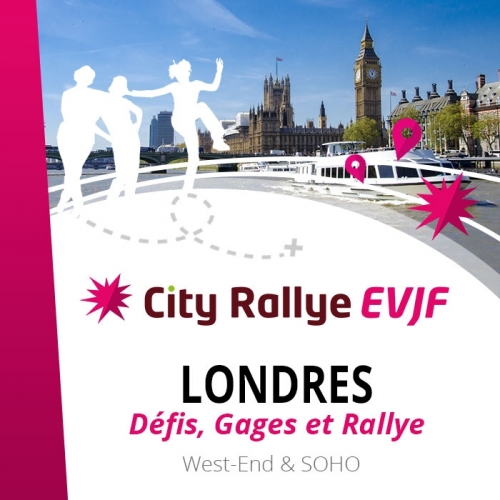 City Rallye EVJF - Londres - West End & Soho