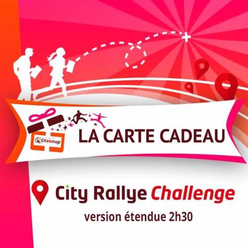 Carte Cadeau Citeamup | City Rallye Challenge Stratégique 2h00