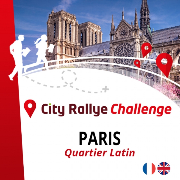 City Rallye Challenge in Paris (Latin Quarter)