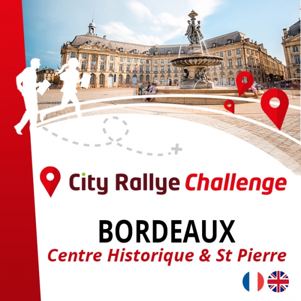 City Rallye Challenge - Bordeaux - Au cœur de la cité - activité team building - séminaire - EVG - EVJF - anniversaire