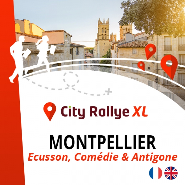 City Rallye XL Montpellier | Ecusson, Comedia & Antigone