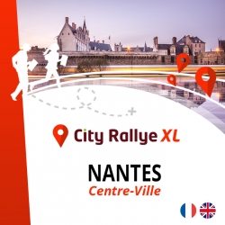 City Rallye XL - Nantes - Activité team building sans animateur