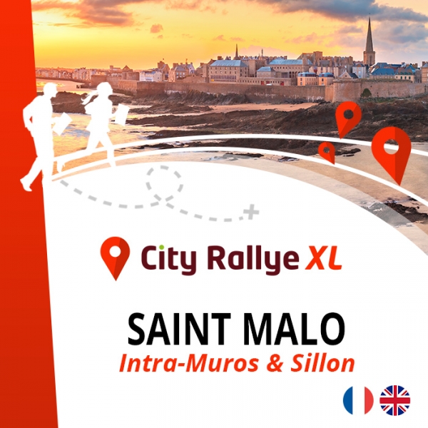 City Rallye XL - Saint Malo - Intra Muros & Sillon - Activité team building sans animateur