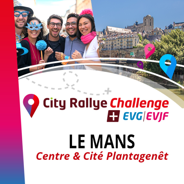 Pack City Rallye Challenge + Extension EVG EVJF - Le Mans