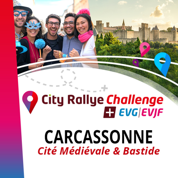 Pack City Rallye Challenge + Extension EVG EVJF - Carcassonne