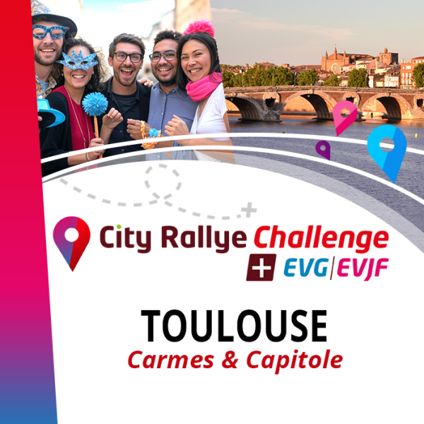 Pack City Rallye Challenge + Extension EVG EVJF - Toulouse
