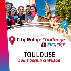 Pack City Rallye Challenge + Extension EVG EVJF - Toulouse