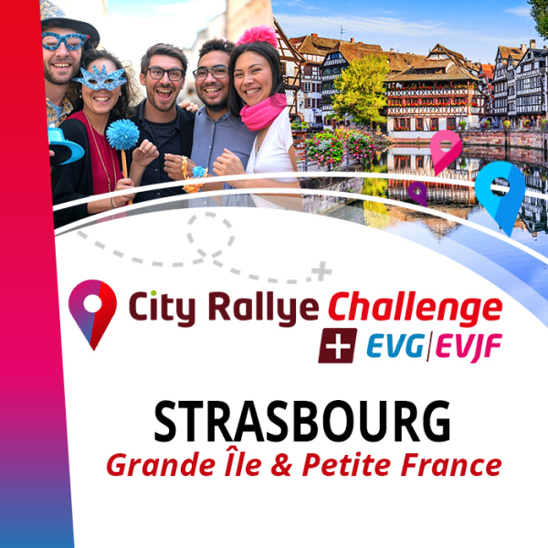Pack City Rallye Challenge + Extension EVG EVJF - Strasbourg