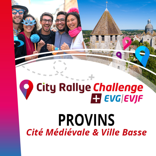 Pack City Rallye Challenge + Extension EVG EVJF - Provins
