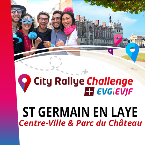 Pack City Rallye Challenge + Extension EVG EVJF - Saint Germain en Laye