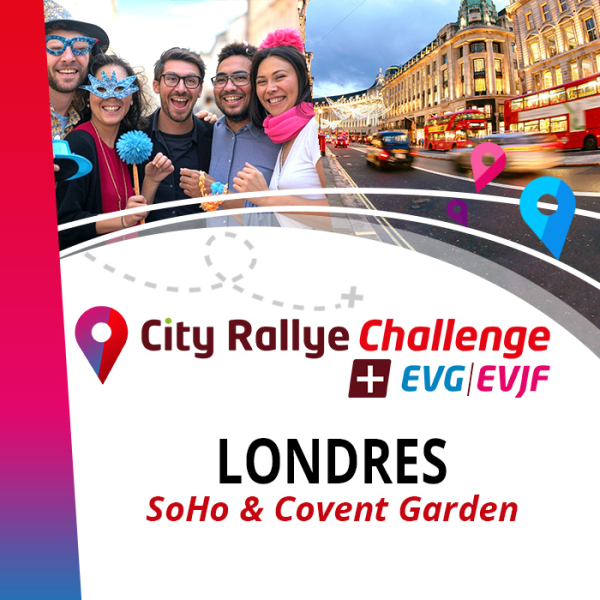 Pack City Rallye Challenge + Extension EVG EVJF - Londres SoHo