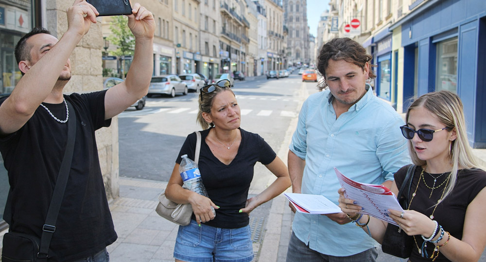 rallye d'orientation urbain Citeamup pour le Teambuilding