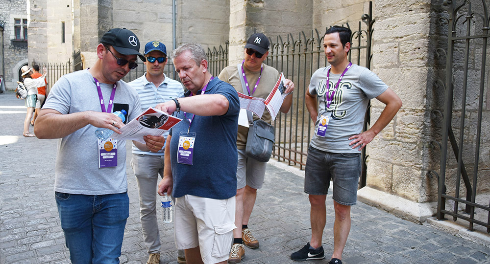 Equipe en team building citeamup