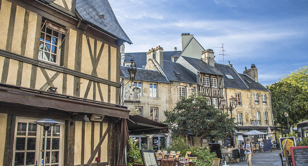 Quartier du Vaugueux à Caen