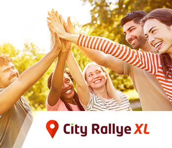 City Rallye XL - Activité par équipes pour Team building, sortie scolaire, intégration étudiante