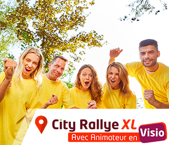 City Rallye XL Visio - Activité par équipes pour Team building