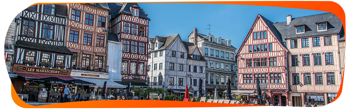 Activité insolite et originale à Rouen - Rallye urbain, jeu de piste, chasse au trésor, rallye photo pour EVG, EVJF, anniversaire team building sortie scolaire & intégration grande école